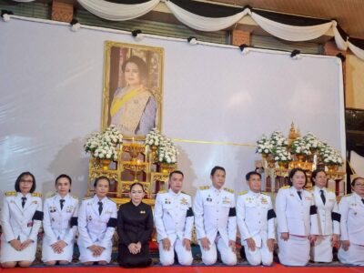 2568-10-30 สตจ.หนองคาย เข้าร่วมพิธีบำเพ็ญกุศลสัตตมวาร 7 วัน เพื่ออุทิศถวายเป็นพระราชกุศลแด่ สมเด็จพระนางเจ้าสิริกิติ์ พระบรมราชินีนาถ พระบรมราชชนนีพันปีหลวง